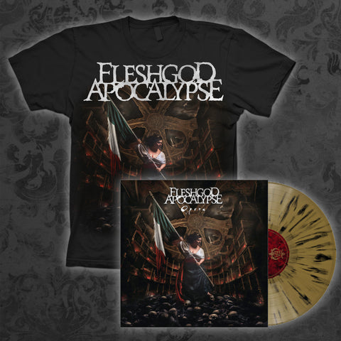 Opera T-shirt + Gold Vinyl Bundle