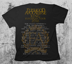 King Cover Art T-shirt Tour 2017-2016